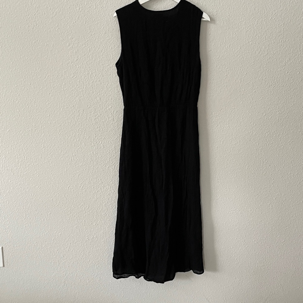 MIRTH Amagansett Maxi Dress Black Handmade Edition Dress Size M/L Sleeveless - Picture 8 of 8